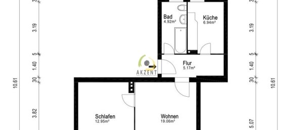Apartamento de 2 divisões em Tegel, Germany N.º 91160 10