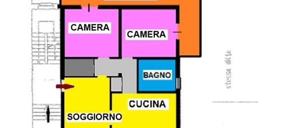 2 chambres Appartement à Fossano, Italy No. 347039 2