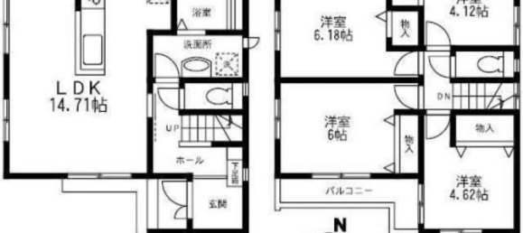 Casa de 4 dormitorios en Tokyo, Japan No. 4122 2