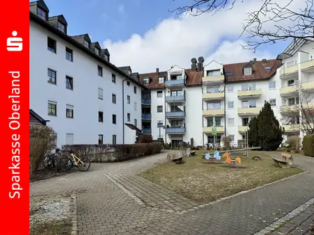 Квартира с 3 комнатами в Вайльхайм-Шонгау, Германия № 182144