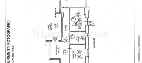 Apartamento de 3 divisões em Genoa, Italy N.º 371161 3