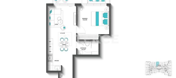 2 bedrooms Apartment for sale in Dubai Land, Dubai, UAE № 188848 2