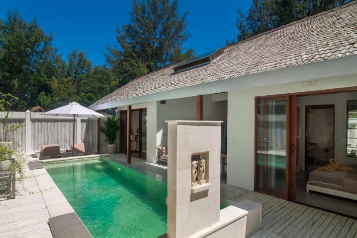 2 bedrooms Villa for rent in Gili Trawangan, Gili Indah, North Lombok, West Nusa Tenggara, Indonesia № 3611