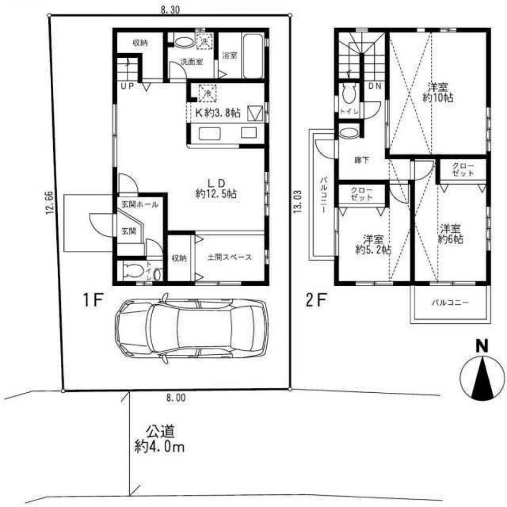 3 غرف نوم منزل في Saitama, Japan رقم 2843