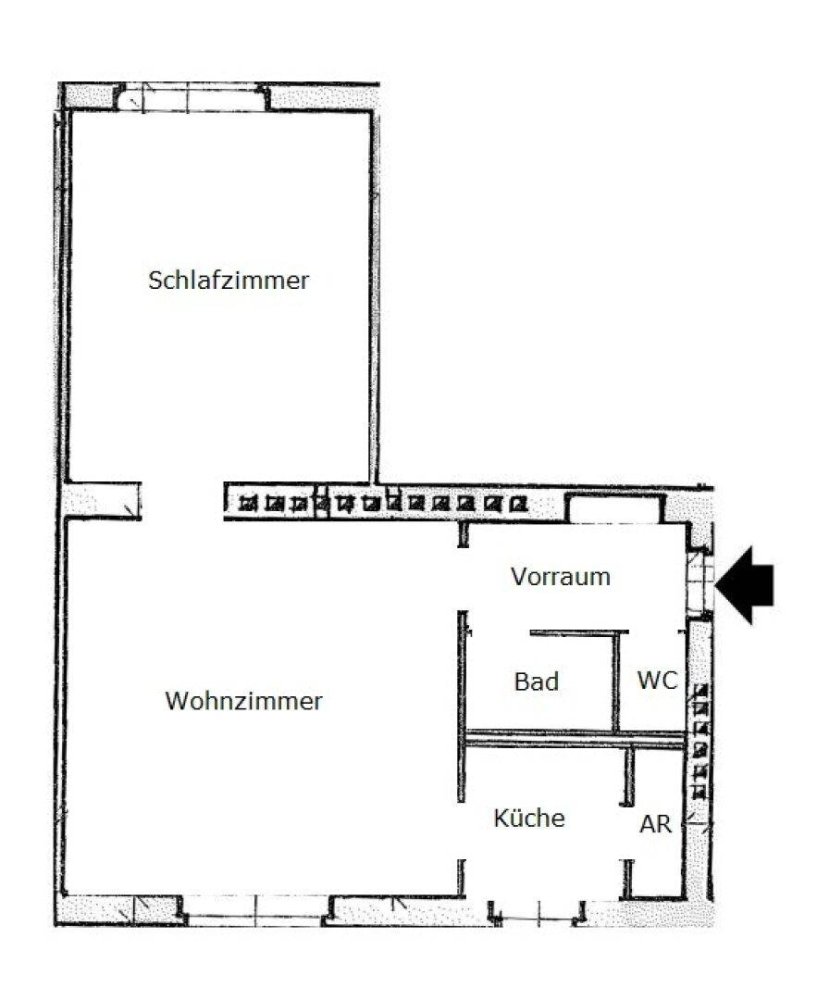 2-salle Appartement à Ottakring, Austria No. 22083