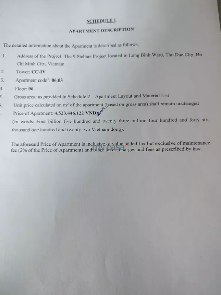 2 bedrooms Apartment in Ho Chi Minh, Vietnam No. 8121