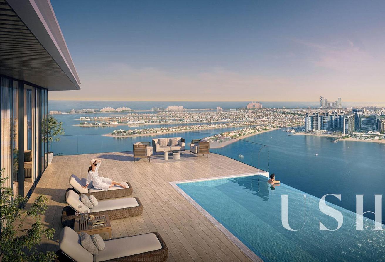 Пентхаус с 4 спальнями в Dubai Harbour, ОАЭ № 97905