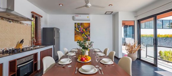 Вилла с 4 спальнями в Самуй, Таиланд № 33623 7