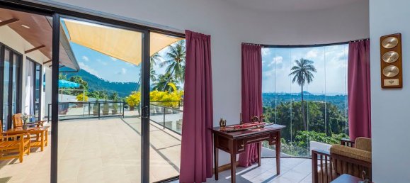 Вилла с 4 спальнями в Самуй, Таиланд № 33623 14