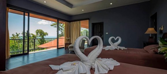 Вилла с 4 спальнями в Самуй, Таиланд № 33623 9