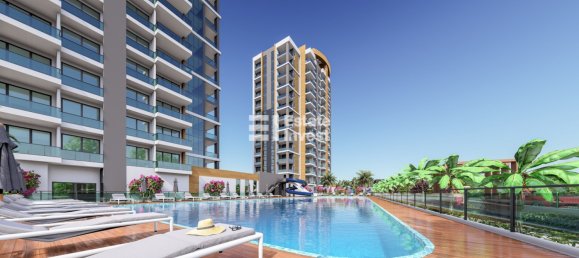 Wohnung 1+1 in Mersin, Turkey, Nr. 30601 5