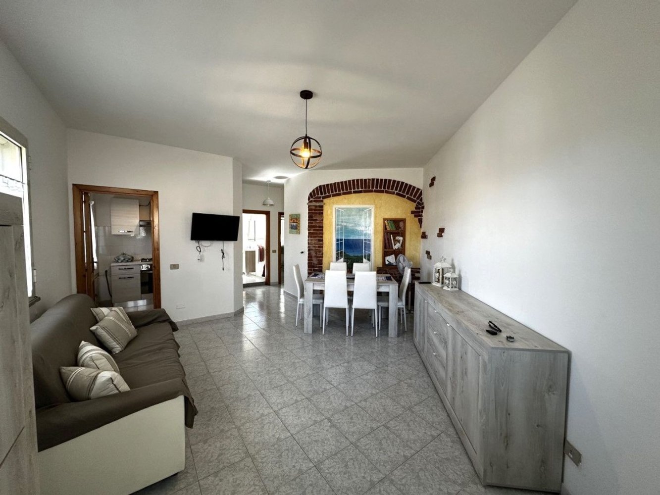 Квартира с 3 спальнями в Позада, Италия № 331787