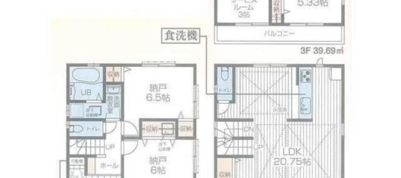 3 bedrooms House in Chiba, Japan No. 6363 2