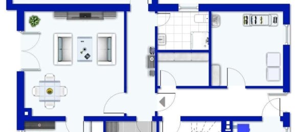 2غرفة شقة في Minden-Lubbecke, Germany رقم 228013 4