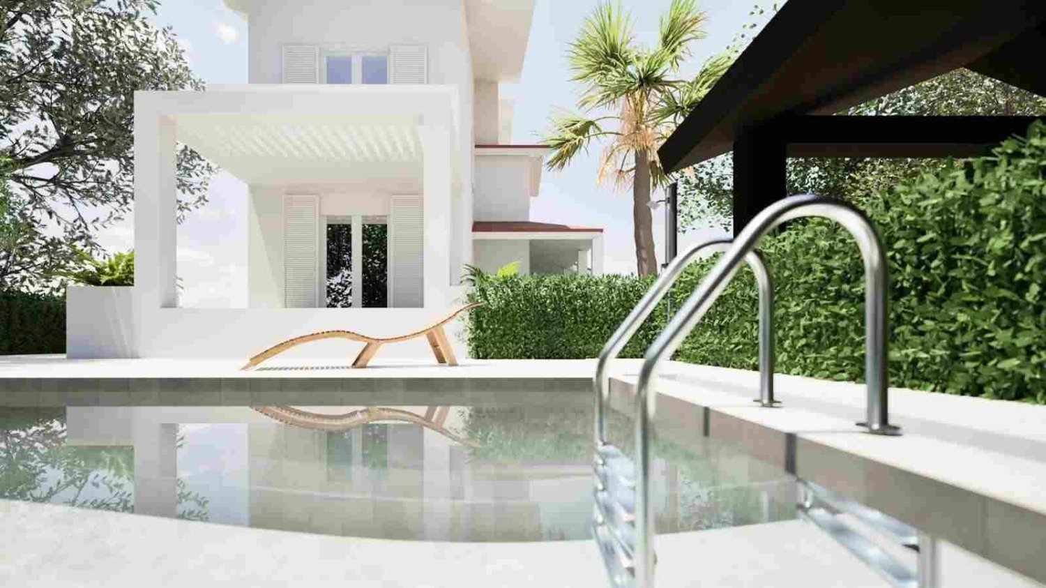 Вилла с 4 спальнями в Форте деи Марми, Италия № 227926