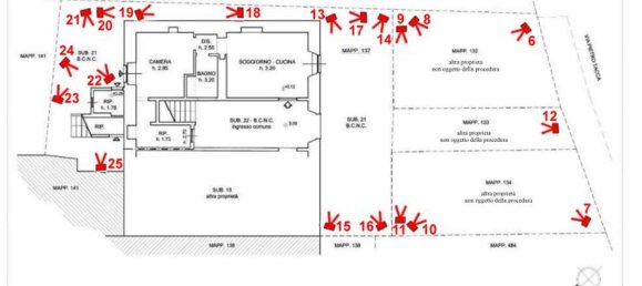 2 rooms Apartment in Carrara, Italy No. 49471 21