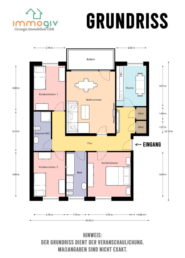 Apartamento T3 em Borken, Germany N.º 274405