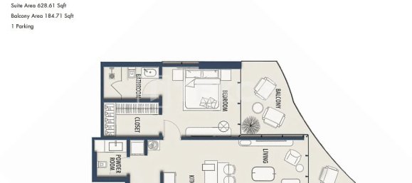 1 bedroom Apartment for sale in Umm Al Quwain, UAE № 108269 17