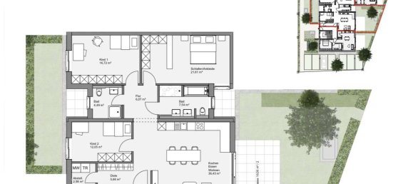 Apartamento de 3 dormitorios en Freising, Germany No. 267350 10