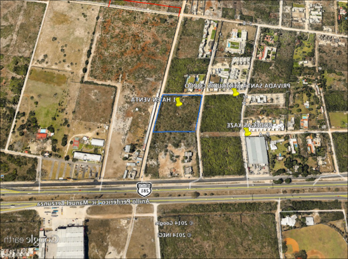  قطعة أرض في Merida, Mexico رقم 98856