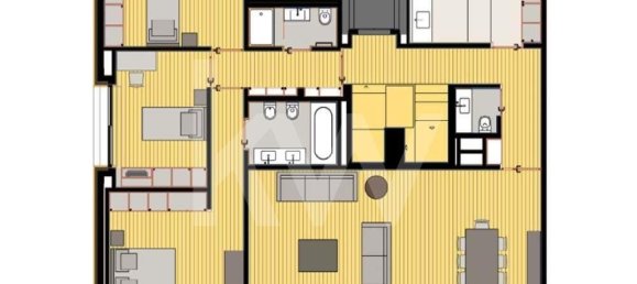 3 bedrooms Apartment in Porto, Portugal No. 44419 9