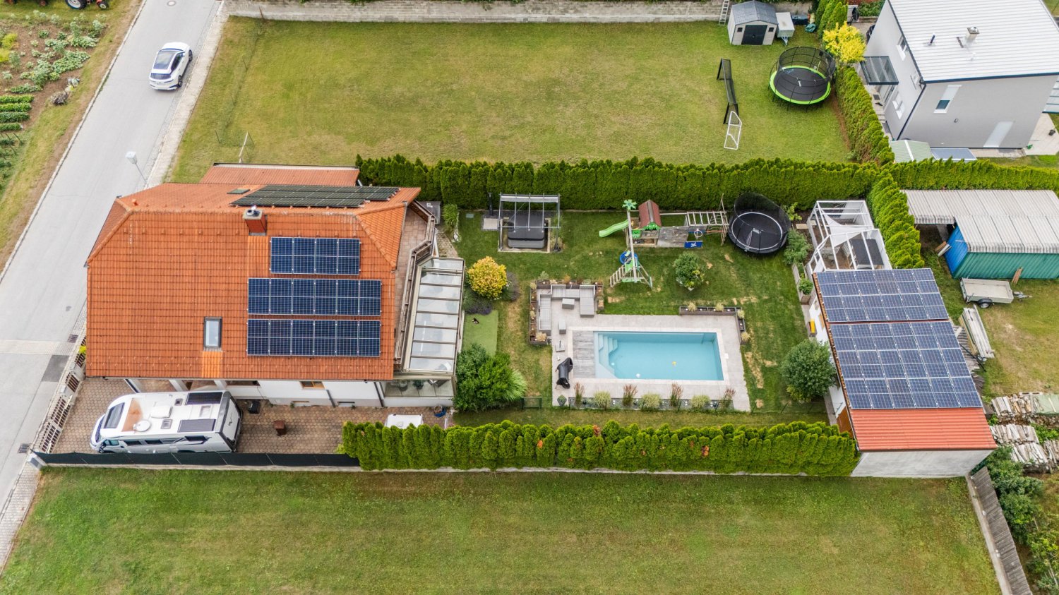 Дом с 7 комнатами в Гросенгерсдорф, Австрия № 198838