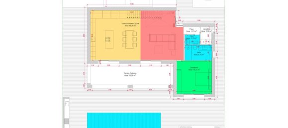 3 غرف نوم فيلا في Alicante, Spain رقم 154551 18