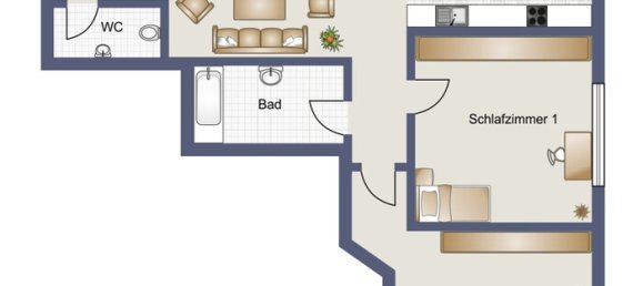 3غرفة شقة في Lustenau, Austria رقم 226853 14