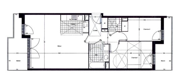 2 chambres Appartement à Palaiseau, France No. 173532 8