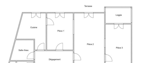 Квартира с 1 спальней в Кольмар, Франция № 53985 3