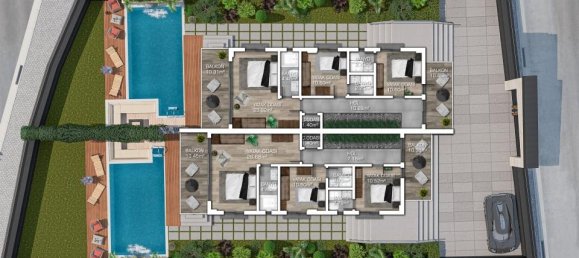 Villa 3+1 in Incekum, Turkey No. 13868 21