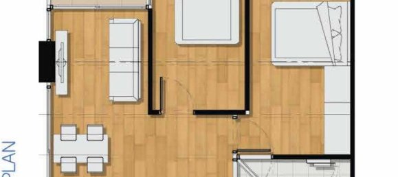 Apartamento com 2 quartos em condomínio em Bang Sare, Thailand N.º 409 7