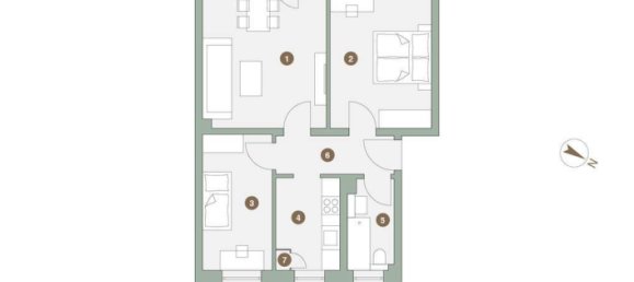 3-Zimmer Wohnung in Oder-Spree, Germany, Nr. 107675 23