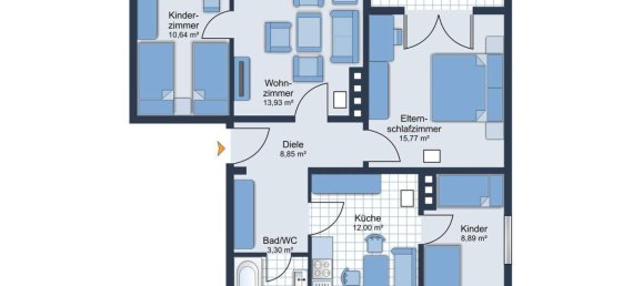 Apartamento de 3 divisões em Bregenz, Austria N.º 241209 21