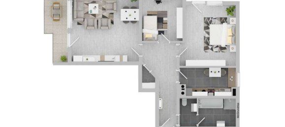 Apartamento de 2 dormitorios en Emmendingen, Germany No. 16071 8