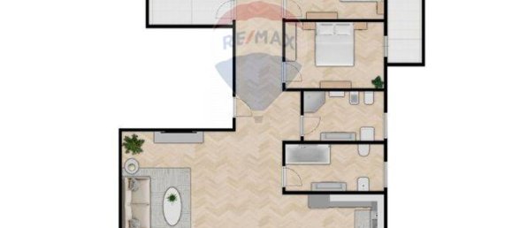 2 غرف نوم شقة في Rome, Italy رقم 170836 27