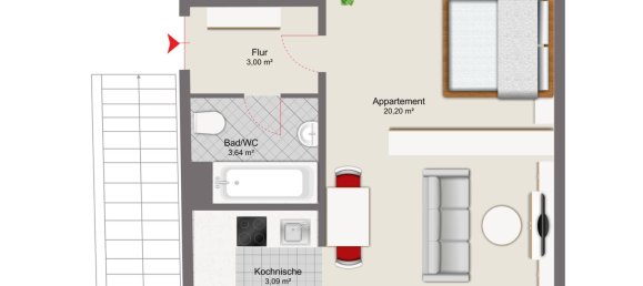 Estúdio em Munich, Germany N.º 305579 8