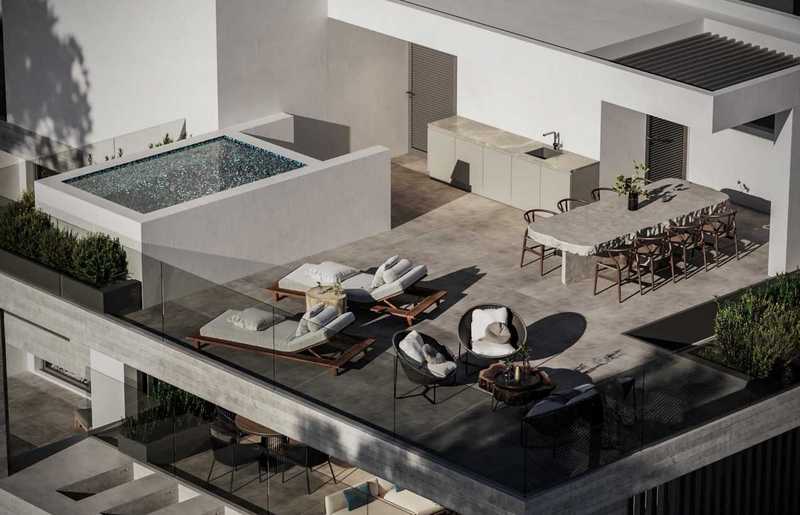 Ático de 3 dormitorios en Larnaca, Cyprus No. 11933