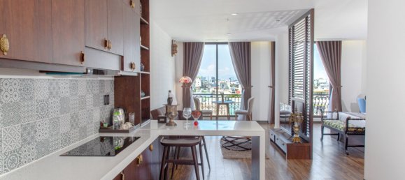 1 dormitorio apartamento en alquiler en Hai Chau, Da Nang, Vietnam № 13552 2