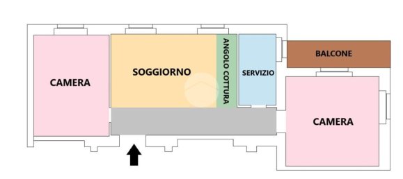 3 rooms Apartment in Rome, Italy No. 48583 38