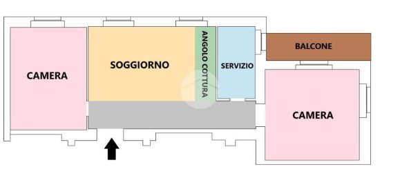 3 rooms Apartment in Rome, Italy No. 48583 39
