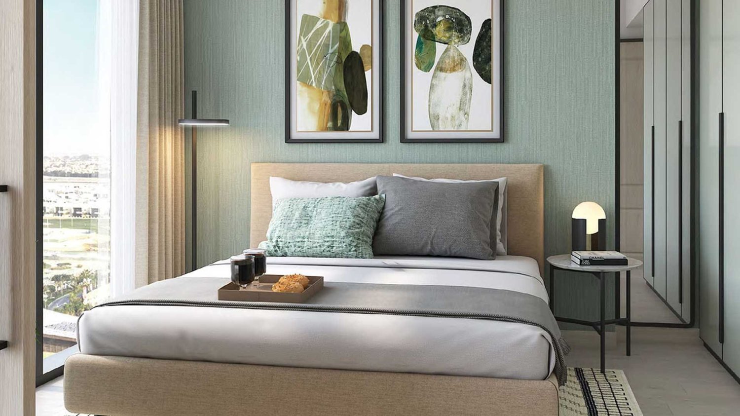 Apartamento de 2 dormitorios en GOLF GATE 2, Dubai, UAE No. 61954