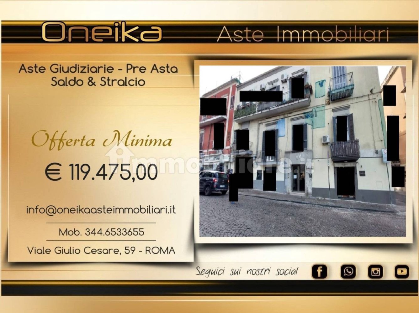 3 bedrooms Apartment in Pozzuoli, Italy No. 267681