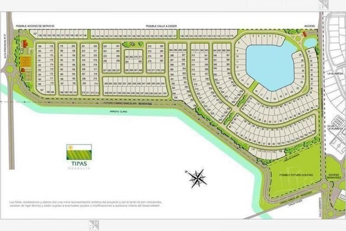 Grundstück in Tigre, Argentina, Nr. 43982