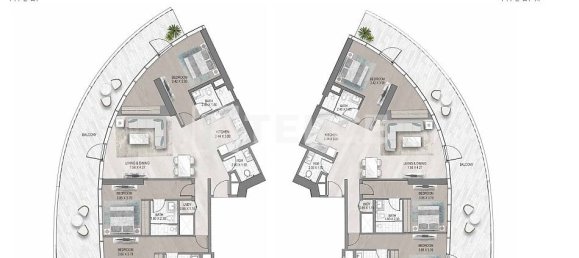 2 bedrooms Apartment in Business Bay, UAE No. 16089 26