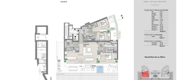 Apartamento de 4 divisões em Leopoldstadt, Austria N.º 254805 16