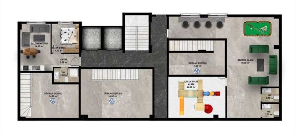 Apartment 1+1 in Mahmutlar, Turkey No. 31354 30
