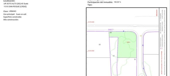 Terreno em Cadiz, Spain 2100 m² N.º 72396 17
