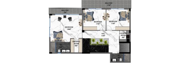 5 rooms Villa in Kargicak, Turkey No. 11015 4