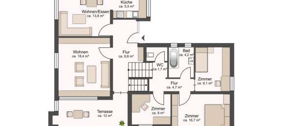 5 rooms House in Lustenau, Austria No. 181372 16